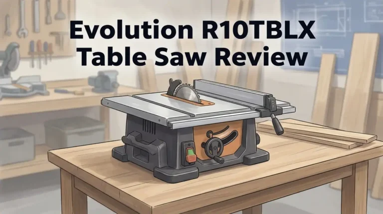 Evolution R10TBLX Table Saw Review: Is It Worth It?