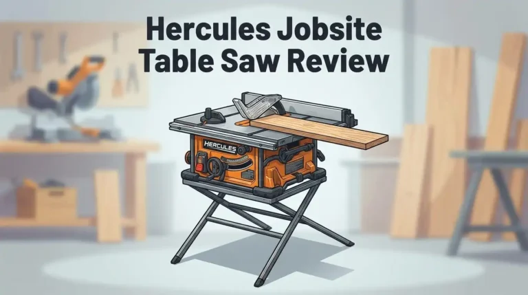 Hercules Jobsite Table Saw Review: Budget Winner?