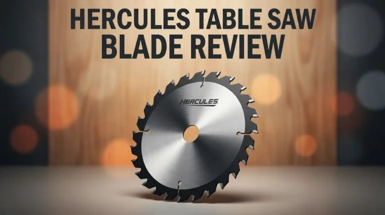 Hercules Table Saw Blade Review: Performance & Value