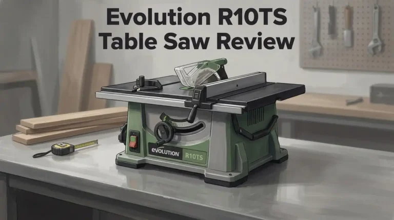 Evolution R10TS Table Saw Review: Worth It?
