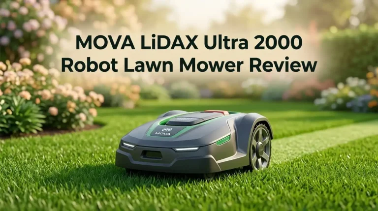 MOVA LiDAX Ultra 2000 Robot Lawn Mower Review 2026