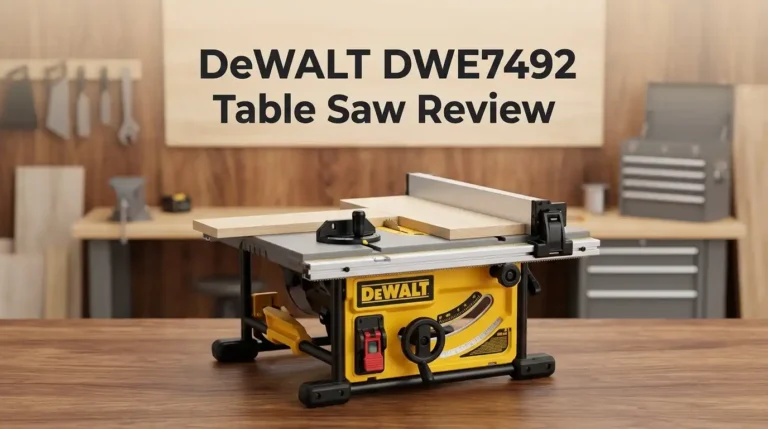DeWALT DWE7492 Table Saw Review: Worth Buying?