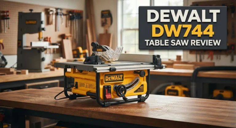 DeWalt DW744 Table Saw Review: Top Tier or Trash?