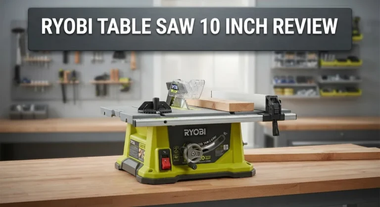 RYOBI 10 Inch Table Saw Review 2026: Worth the Price Tag?
