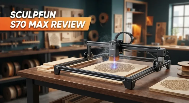 Sculpfun S70 Max Review: 70W Diode Laser Engraver and Cutter