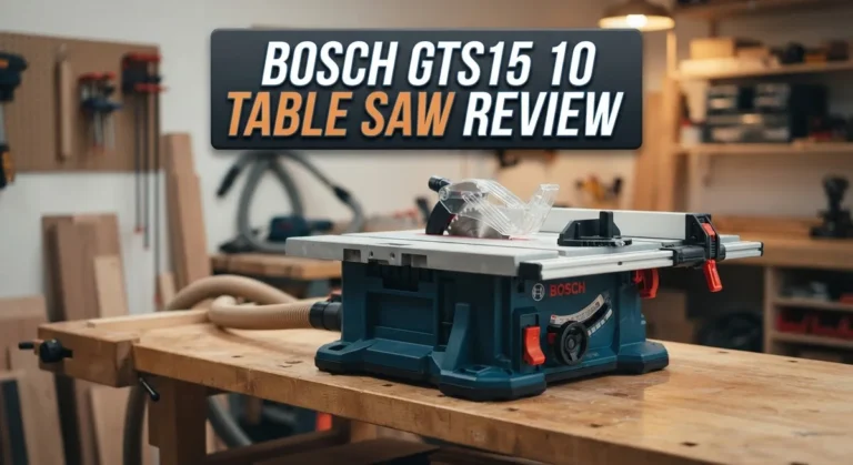 Bosch GTS15-10 Table Saw Review: Worth the Hype?