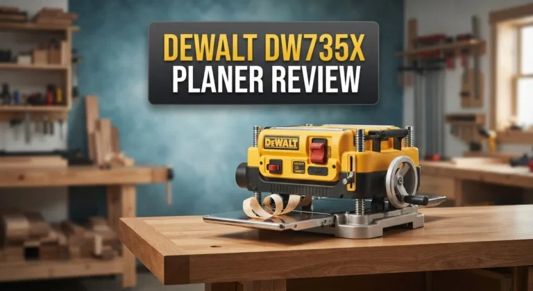 DeWalt DW735X Planer Review: Features and Comparison