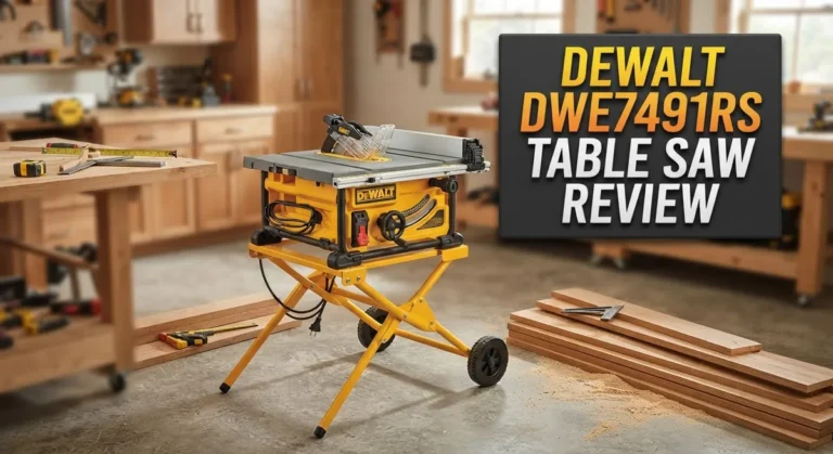 DeWalt DWE7491RS Table Saw Review: Portable Jobsite Performance