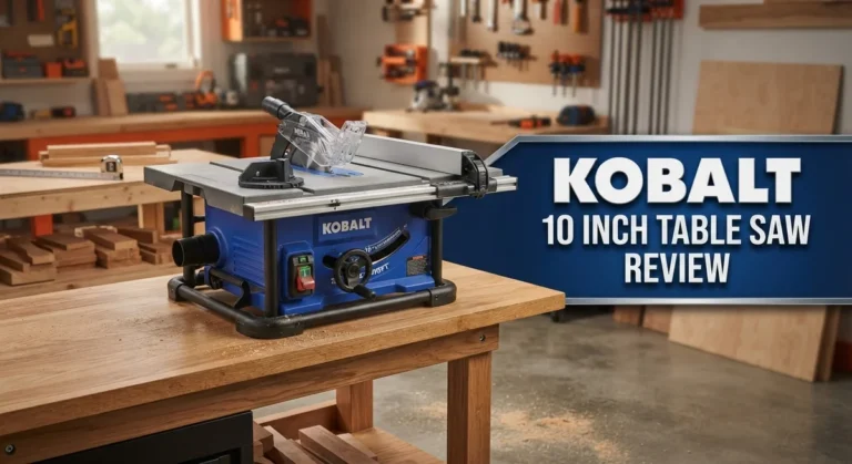 Kobalt 10 Inch Table Saw Review: Features, Performance, and Value