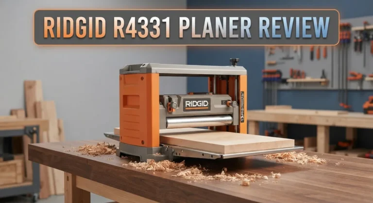 Ridgid R4331 Planer Review: Worth the Price Tag?