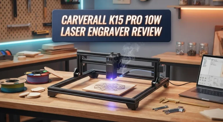 Carverall K15 Pro 10W Laser Engraver Review: Compact Power for Makers