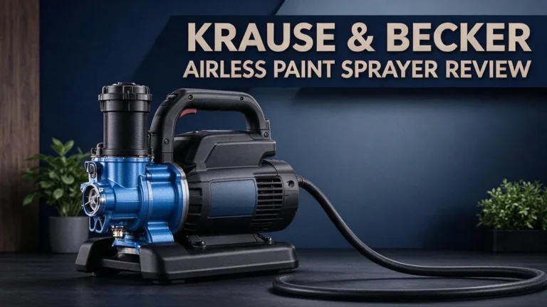Krause & Becker Airless Paint Sprayer Review 2026: Complete Guide
