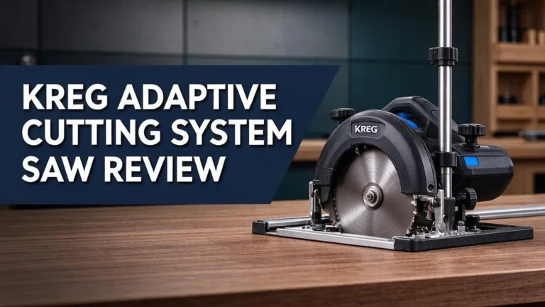 Kreg Adaptive Cutting System Saw Review 2026: Worth Buying?