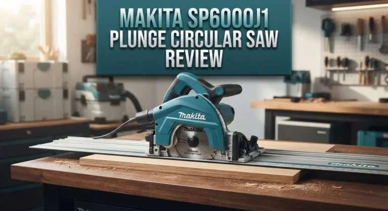 Makita SP6000J1 Plunge Circular Saw Review: Is This Track Saw Kit Worth It?