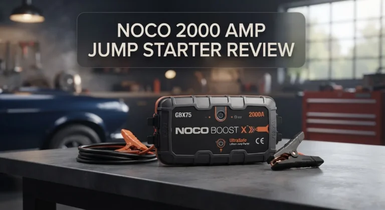 NOCO GB70 2000A Jump Starter Review: Portable Power for Your Vehicle