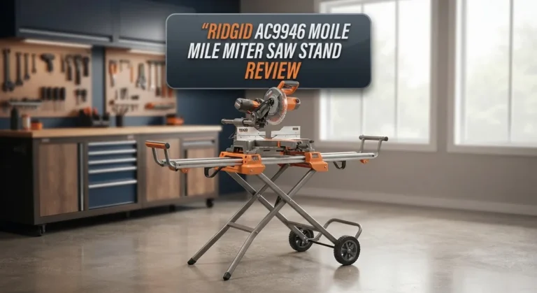 Ridgid AC9946 Mobile Miter Saw Stand Review 2026