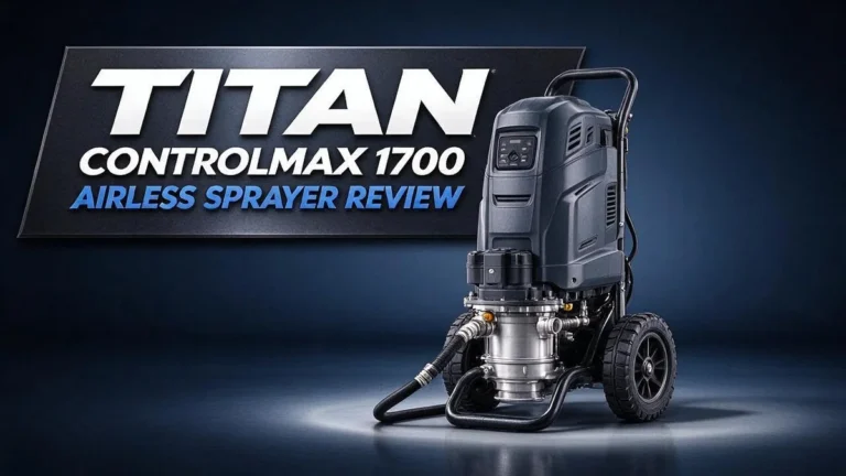 Titan ControlMax 1700 Airless Sprayer Review      2026