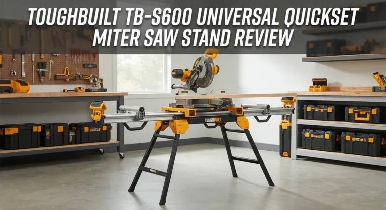 ToughBuilt TB-S600 Universal QuickSet Miter Saw Stand Review