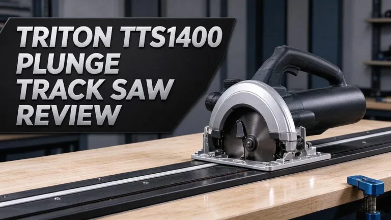 Triton TTS1400 Plunge Track Saw Review 2026