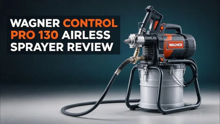 Wagner Control Pro 130 Airless Sprayer Review 2026