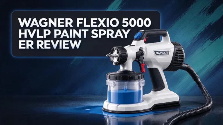 Wagner FLEXiO 5000 HVLP Paint Sprayer Review 2026