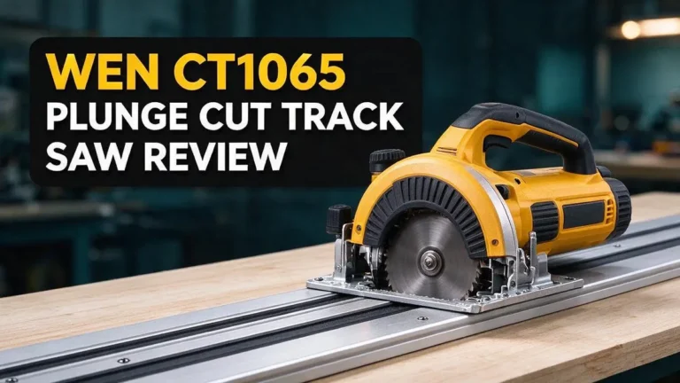 WEN CT1065 Plunge Cut Track Saw Review: Is This Worth It?